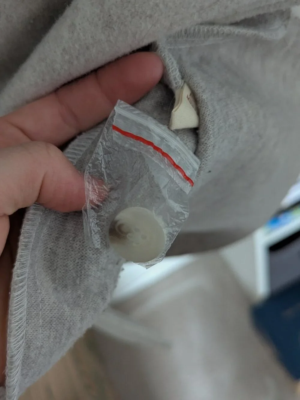 Oversized Grey Fall Shacket - Picture 9 of 10